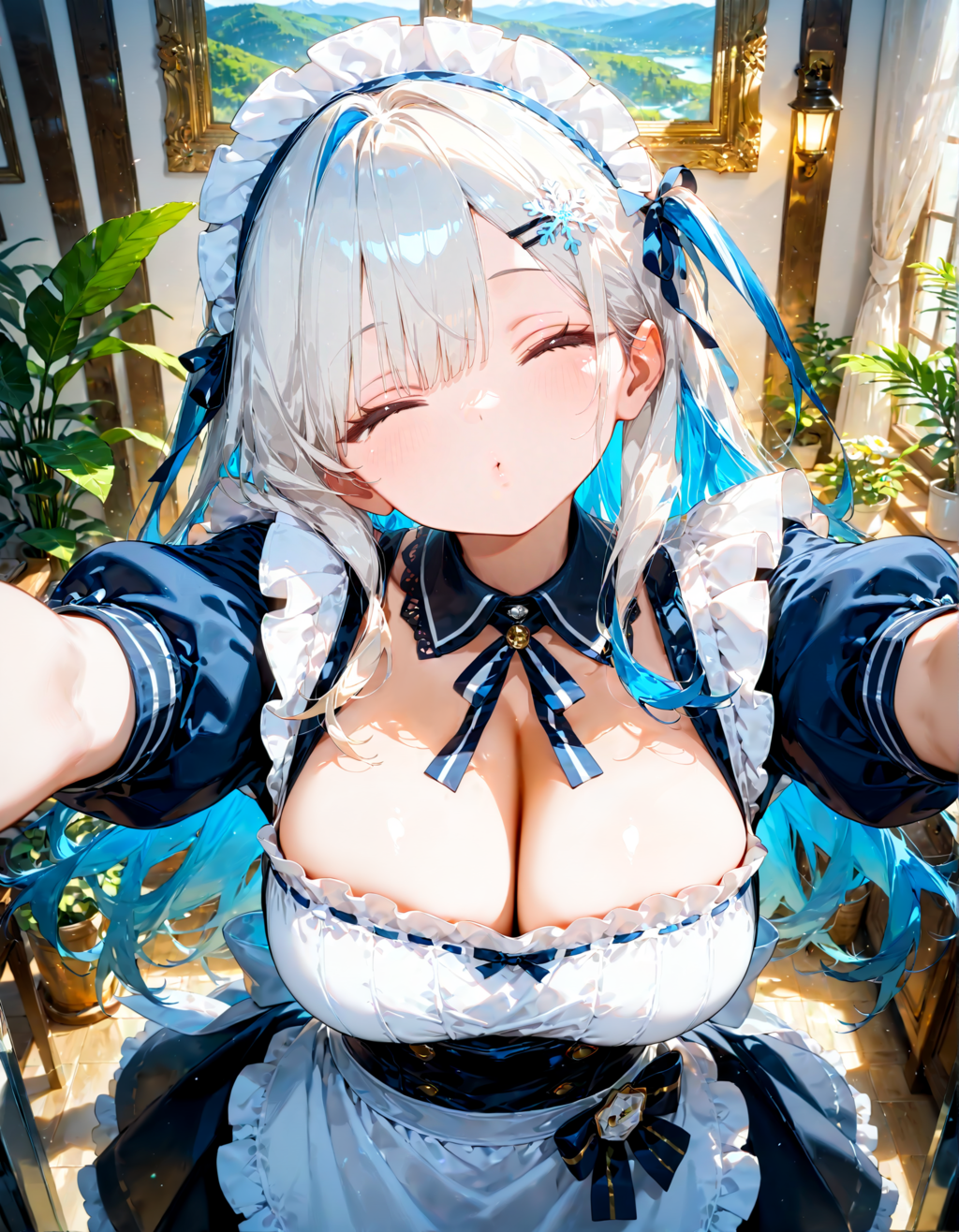 【リクエスト】スーパーメイドさん　キス待ち