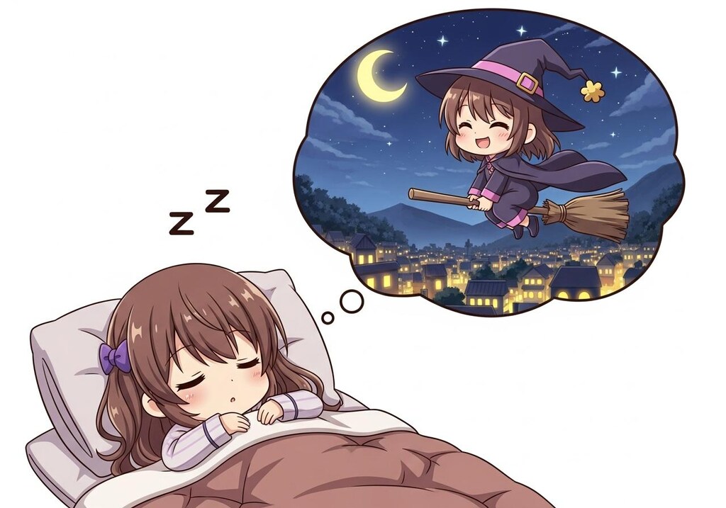 うちの子・夢を見る