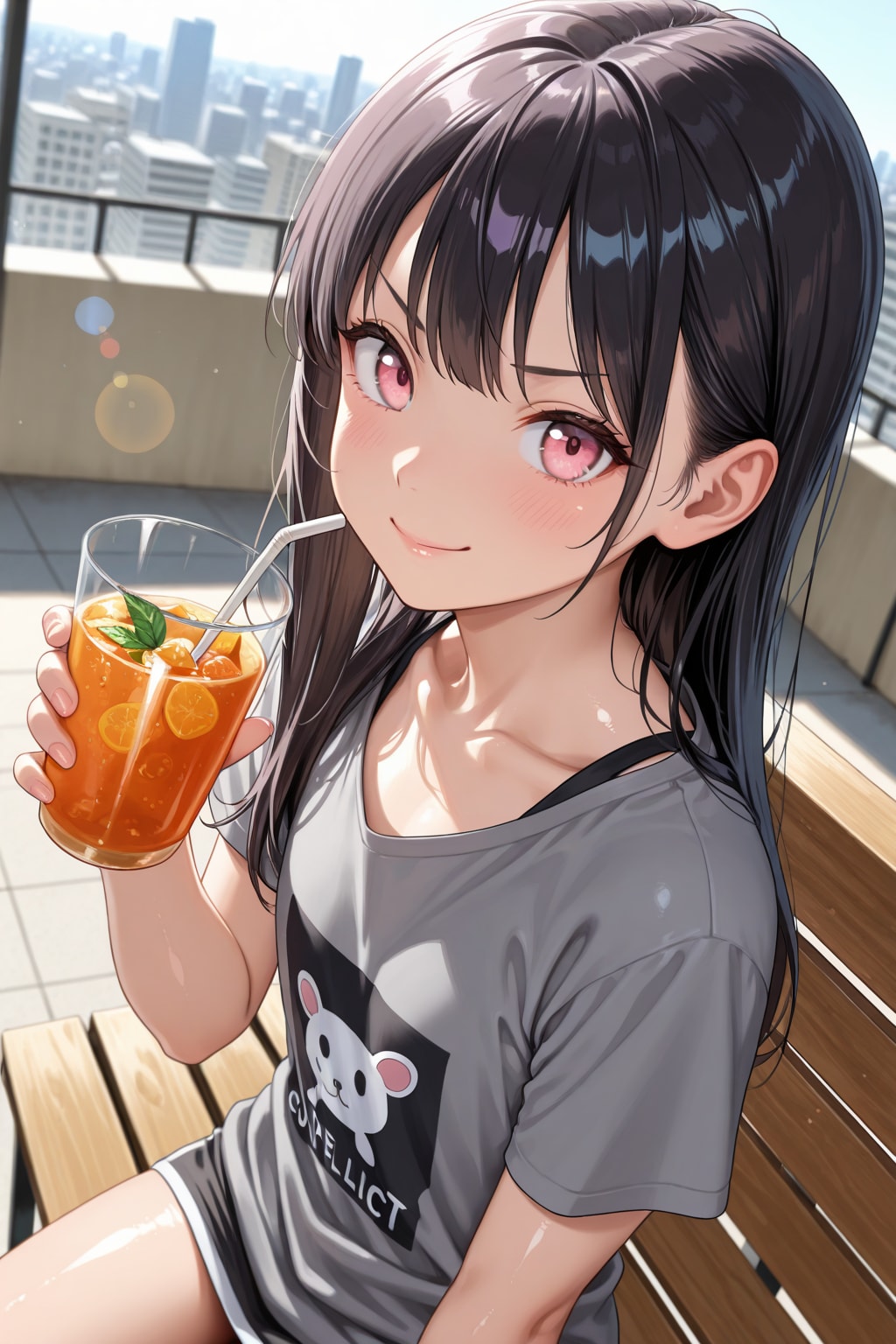 【本日の板野ちゃん】「ソフトクリーム美味しい♡」