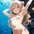 夏・渚・マイクロビキニのさとみん❣️ 6枚目