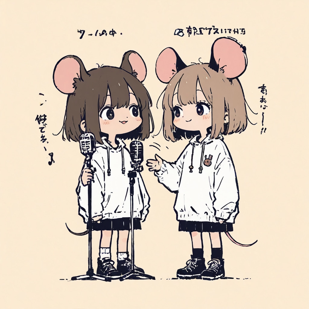 ねずみまんざい | の人気AIイラスト・グラビア