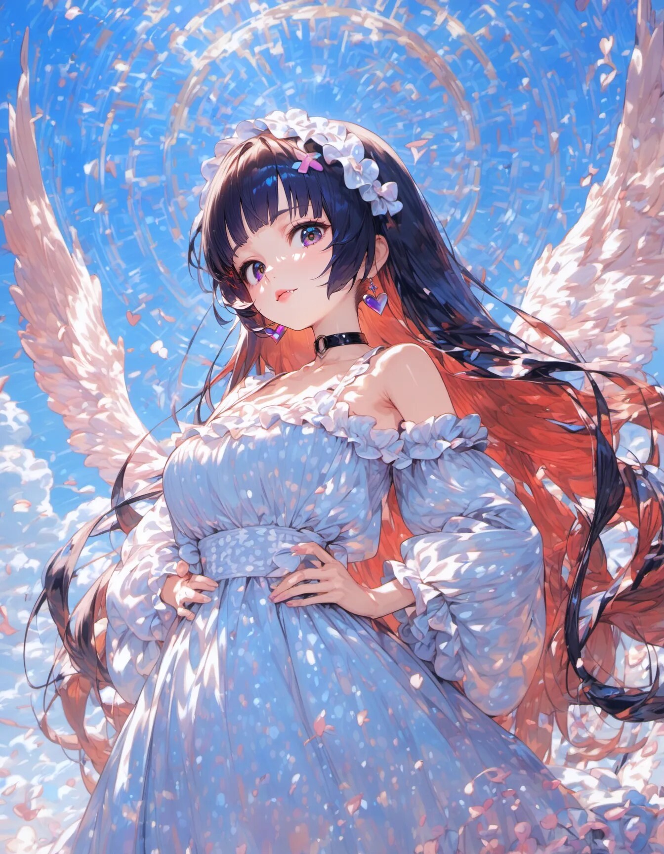 The Celestial Flurry | の人気AIイラスト・グラビア