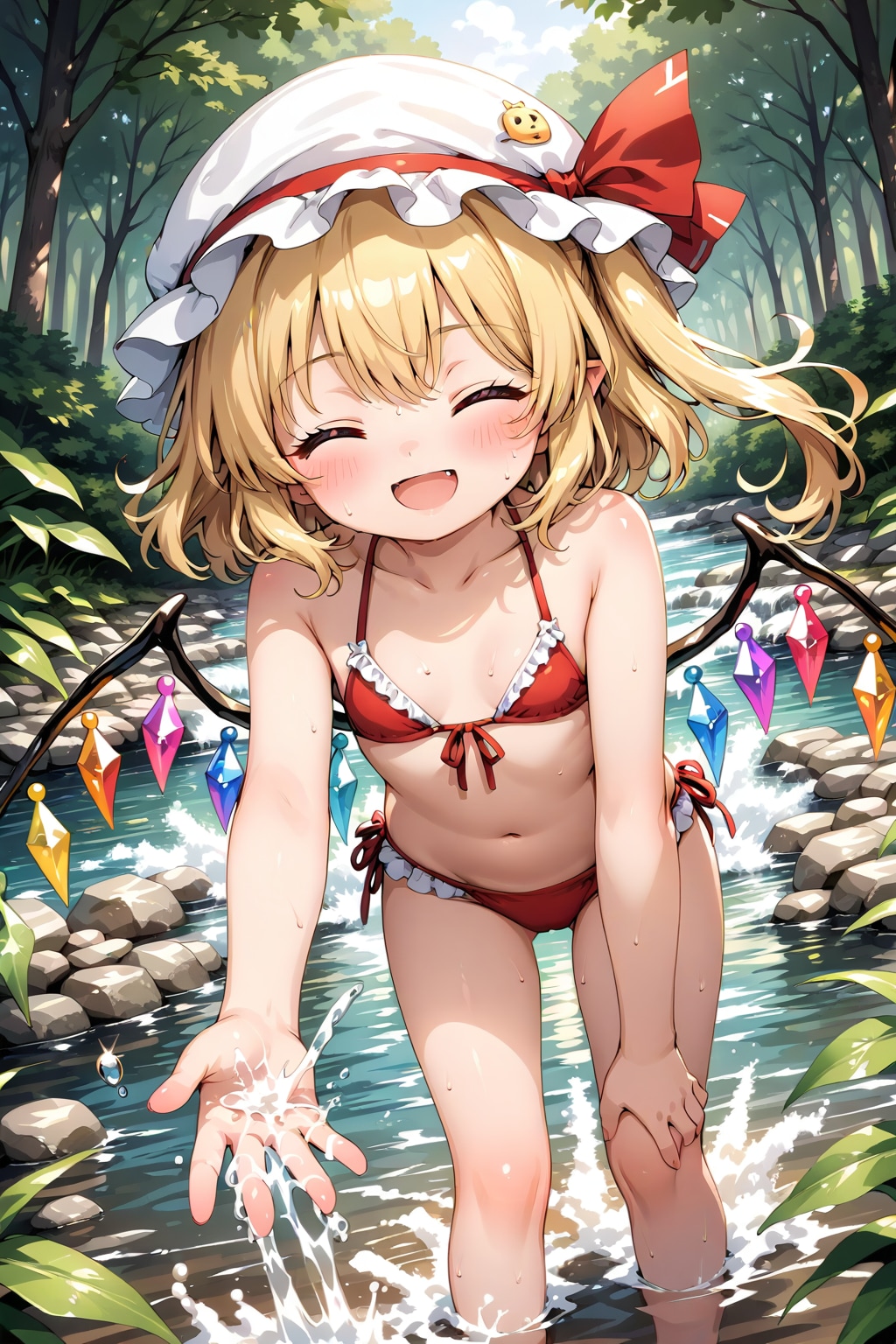 ※吸血鬼に優しい日光と流水です