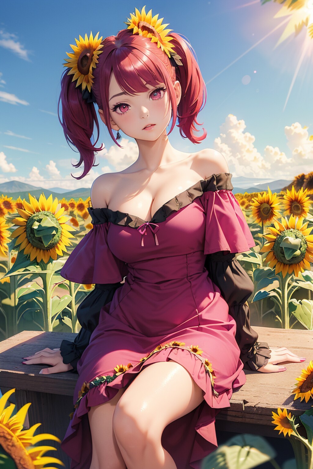 ひまわり[3作品]/ sunflower