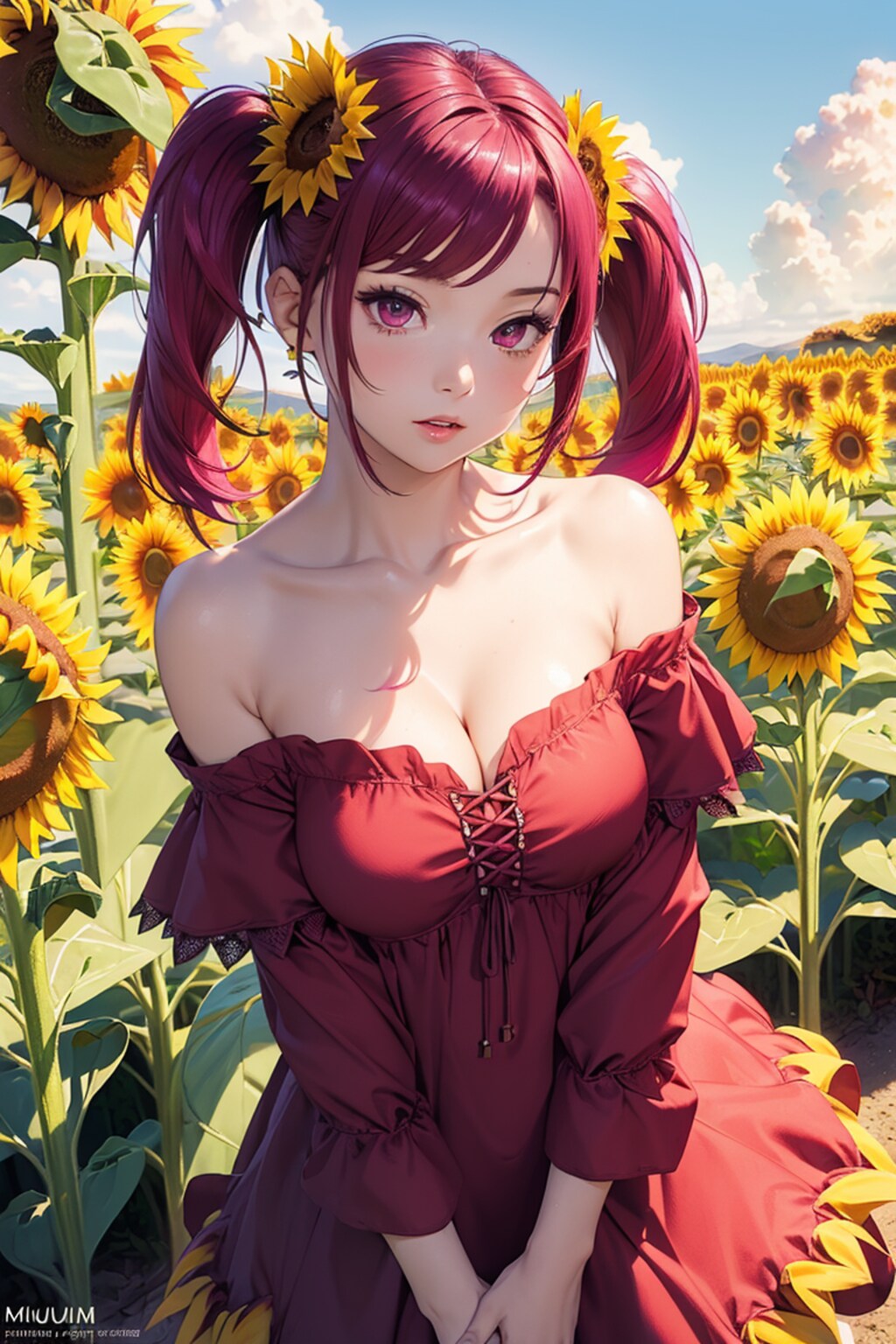 ひまわり[3作品]/ sunflower
