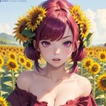 ひまわり[3作品]/ sunflower 2枚目