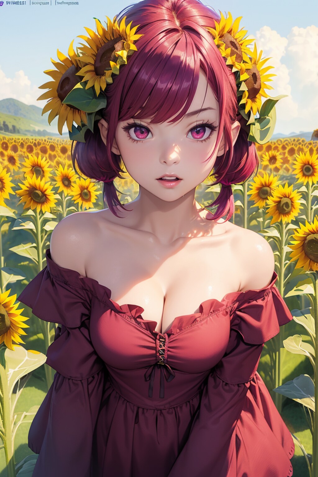 ひまわり[3作品]/ sunflower