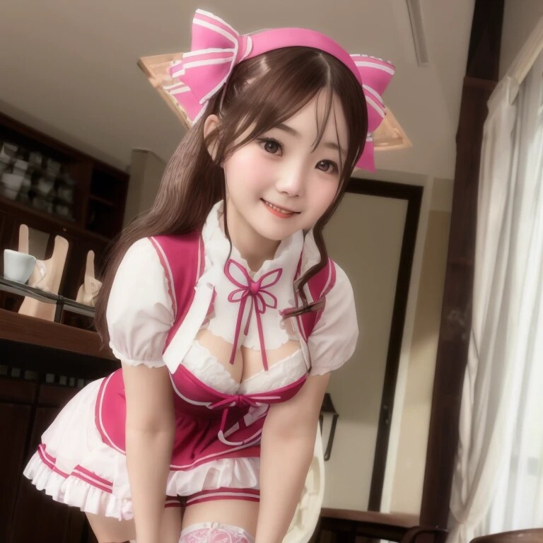 黒髪ロングでカフェの美女１０７