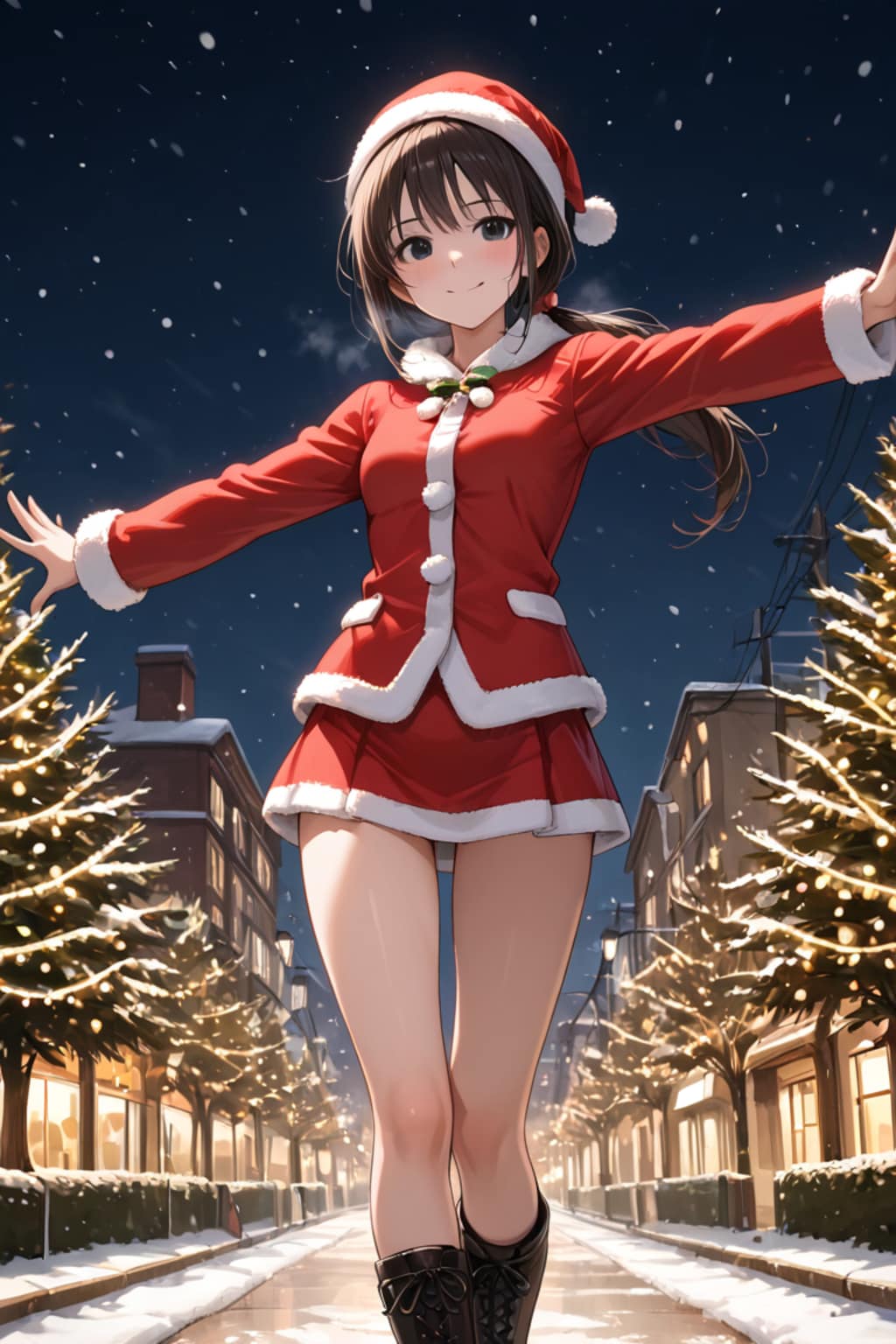 ミニスカサンタ