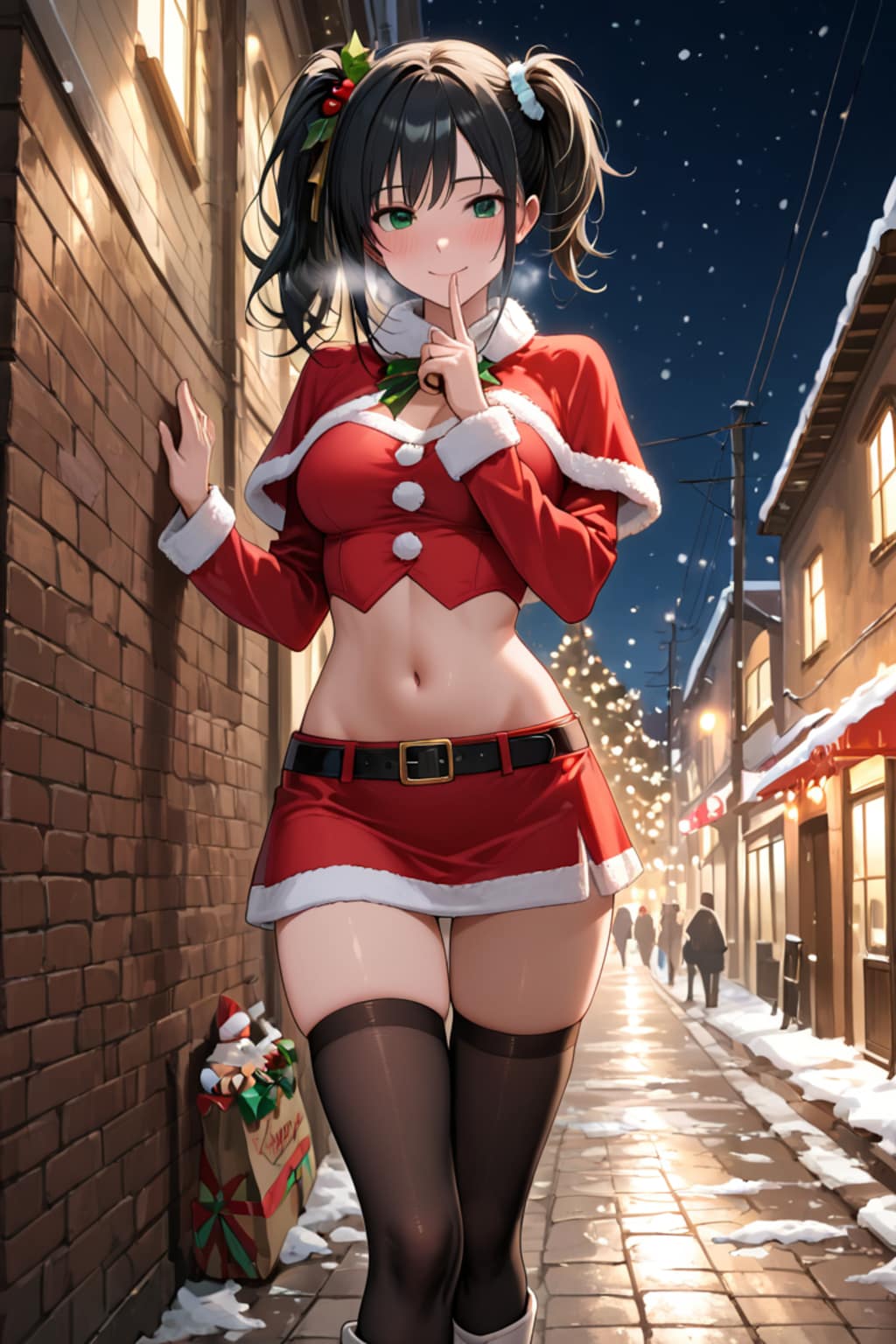 ミニスカサンタ