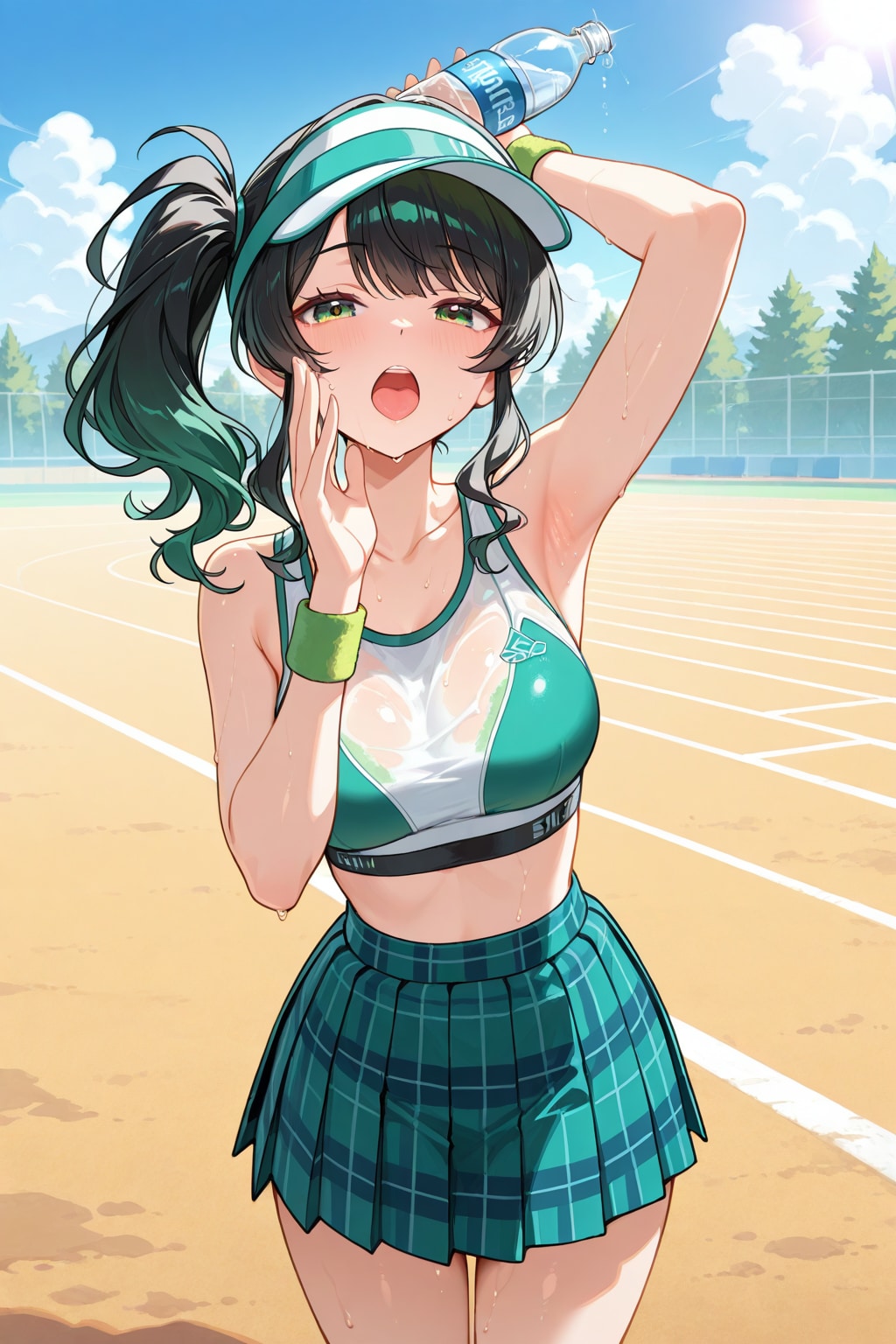 水分補給だよー！