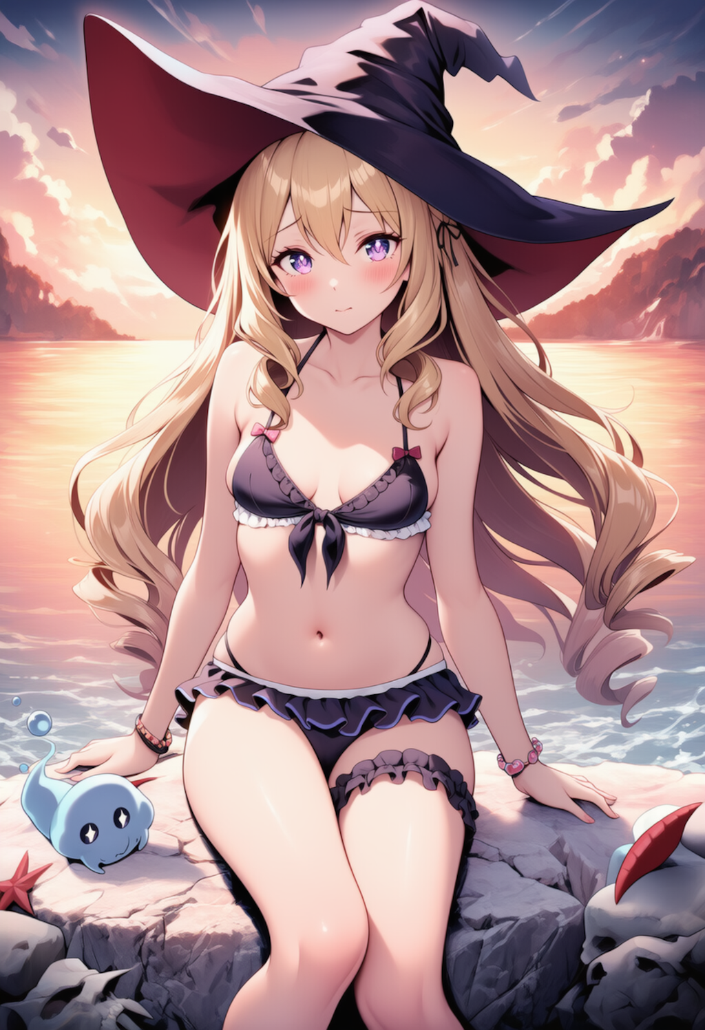 魔女の女の子の誘惑（全年齢）