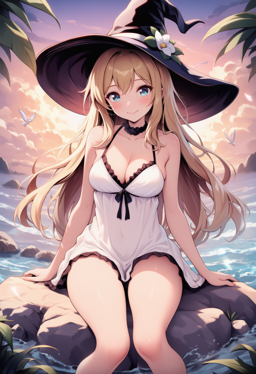 魔女の女の子の誘惑（全年齢）