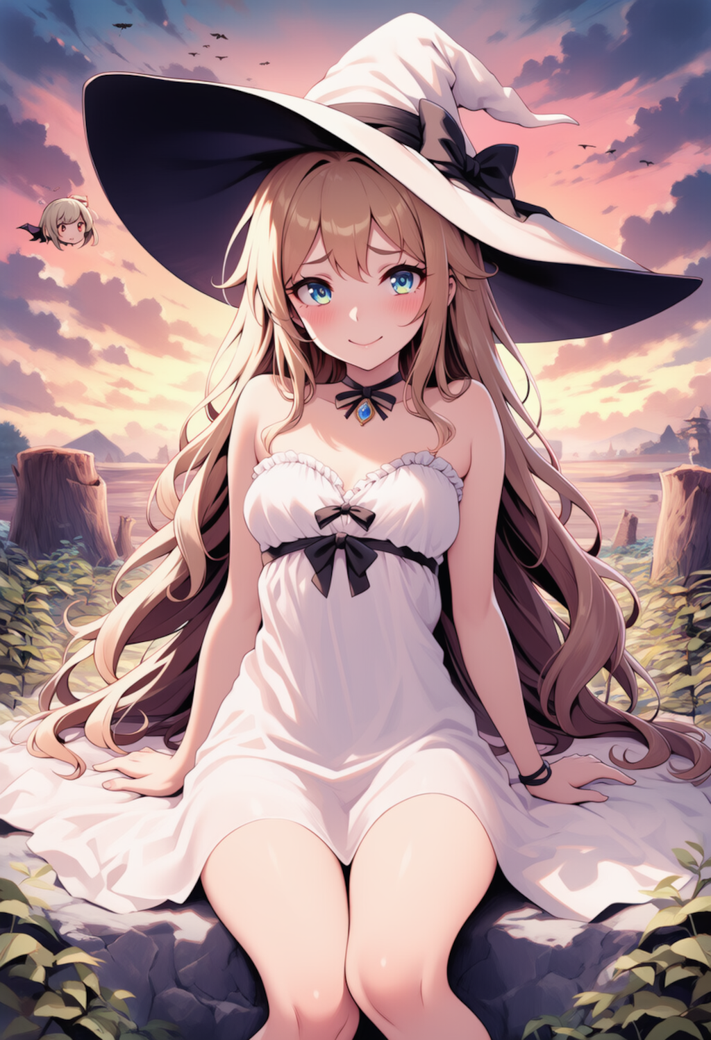 魔女の女の子の誘惑（全年齢）