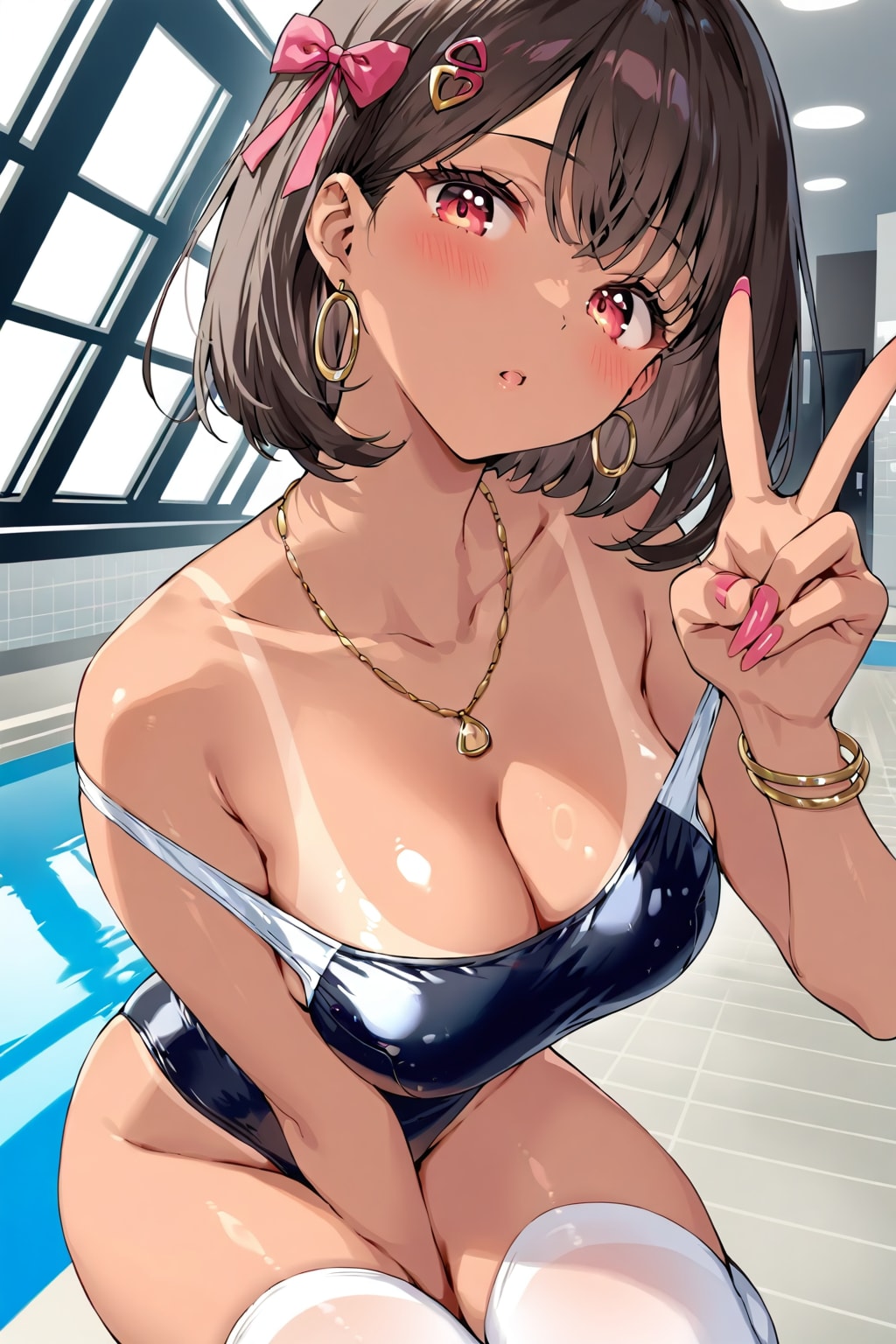 ぴーす♡