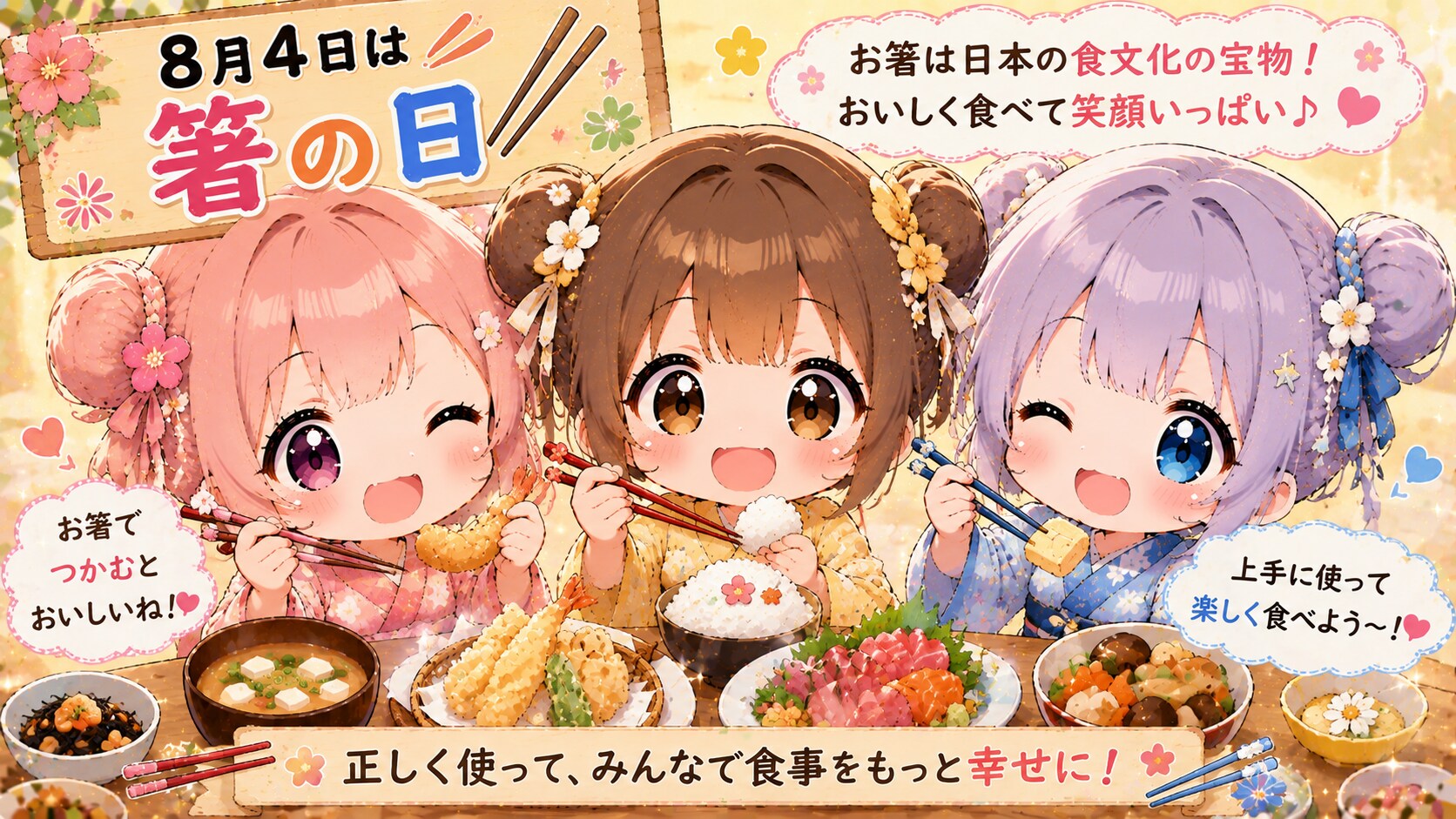 今日は何の日？（20260804固定イベ＋チビお姉複）の生成（ＡI推論不使用）