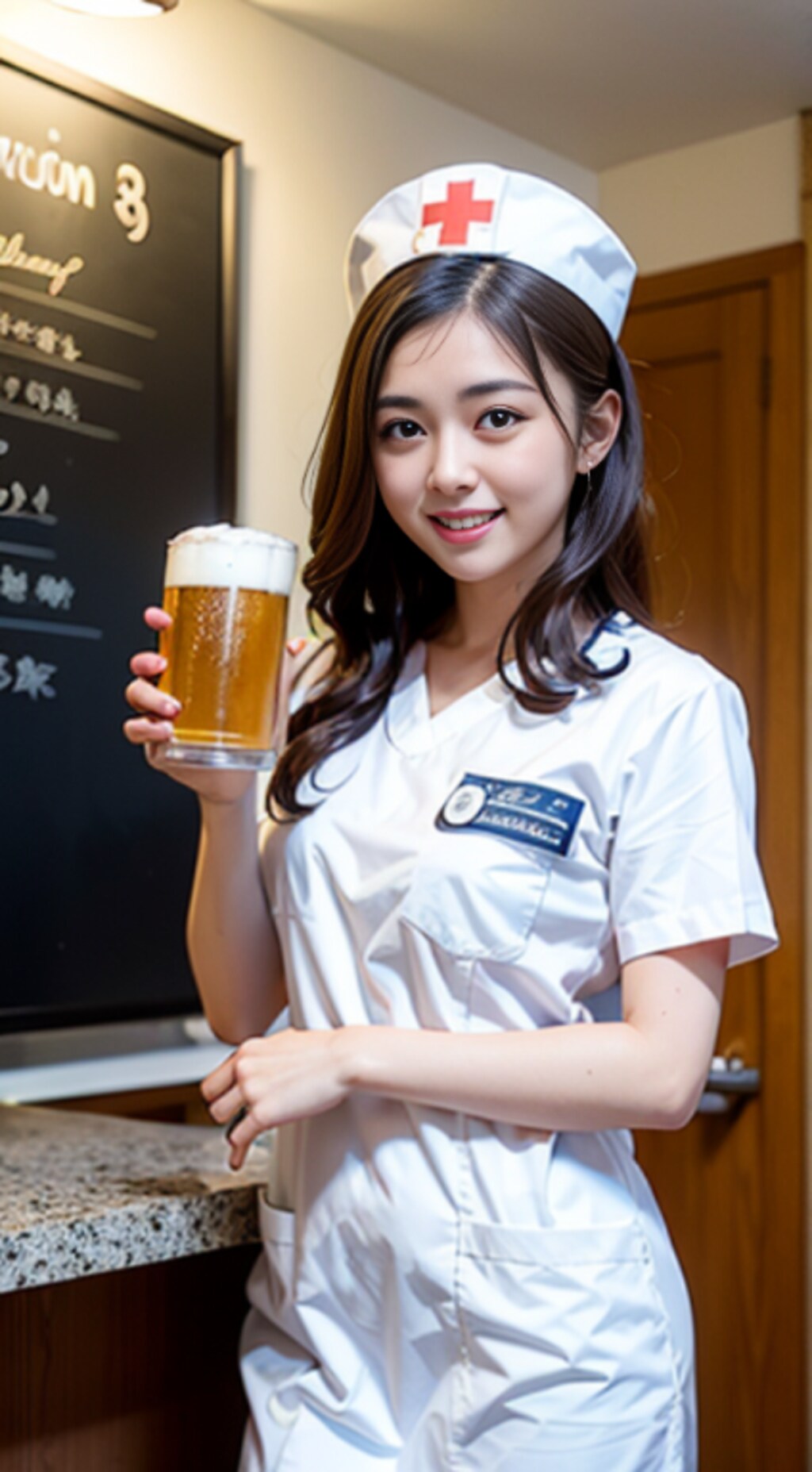 診察前に一杯