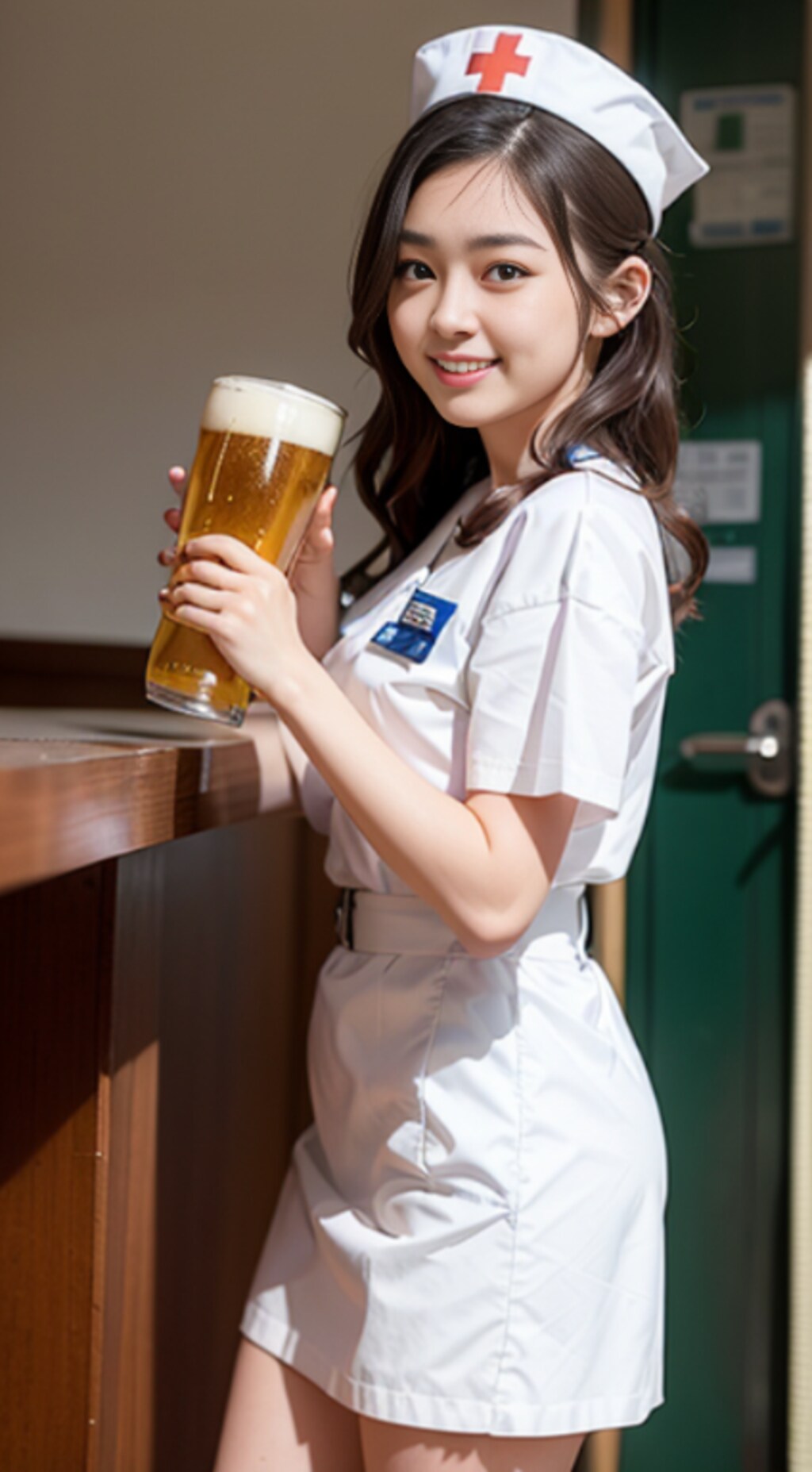 診察前に一杯
