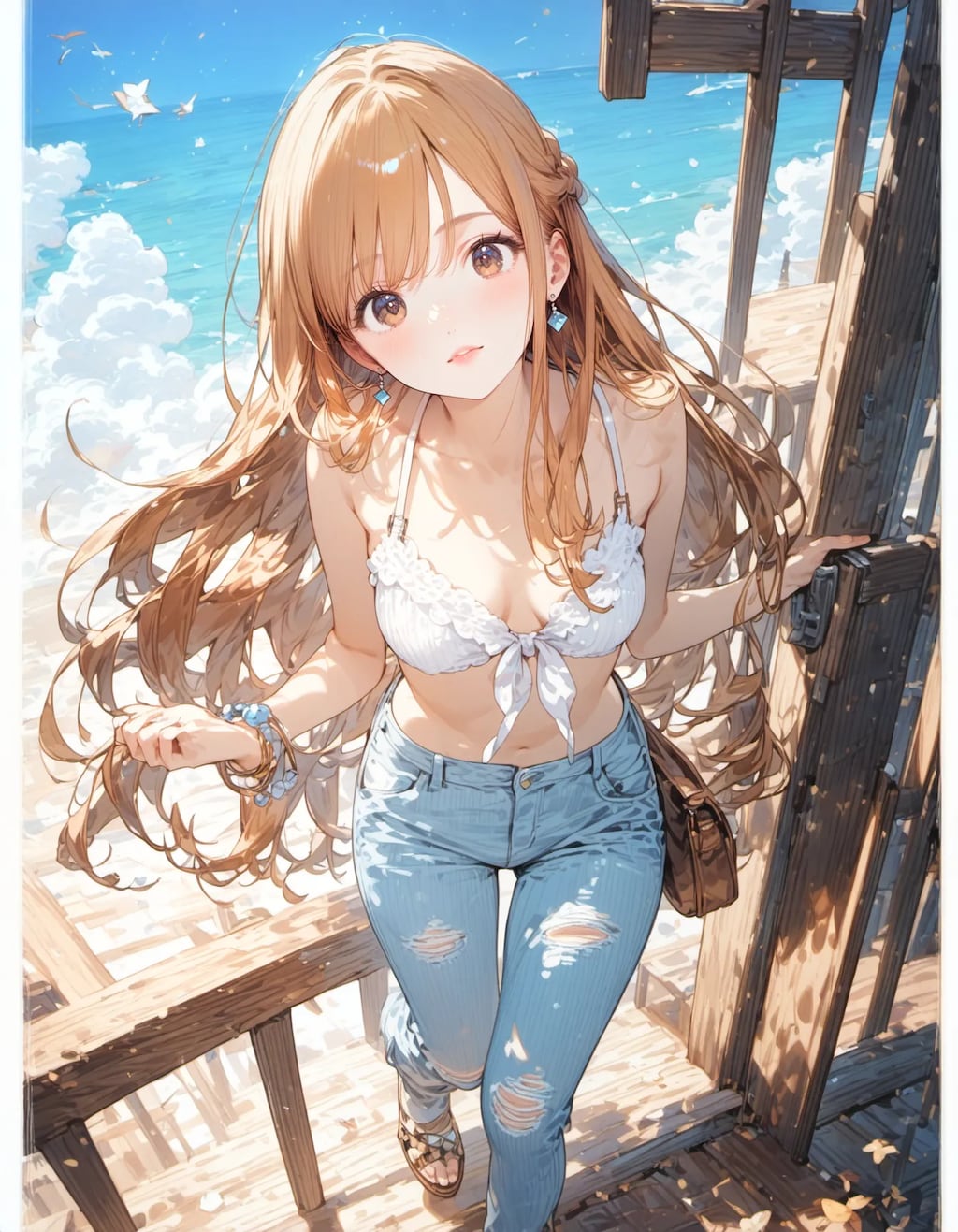 Pier of Endless Blue