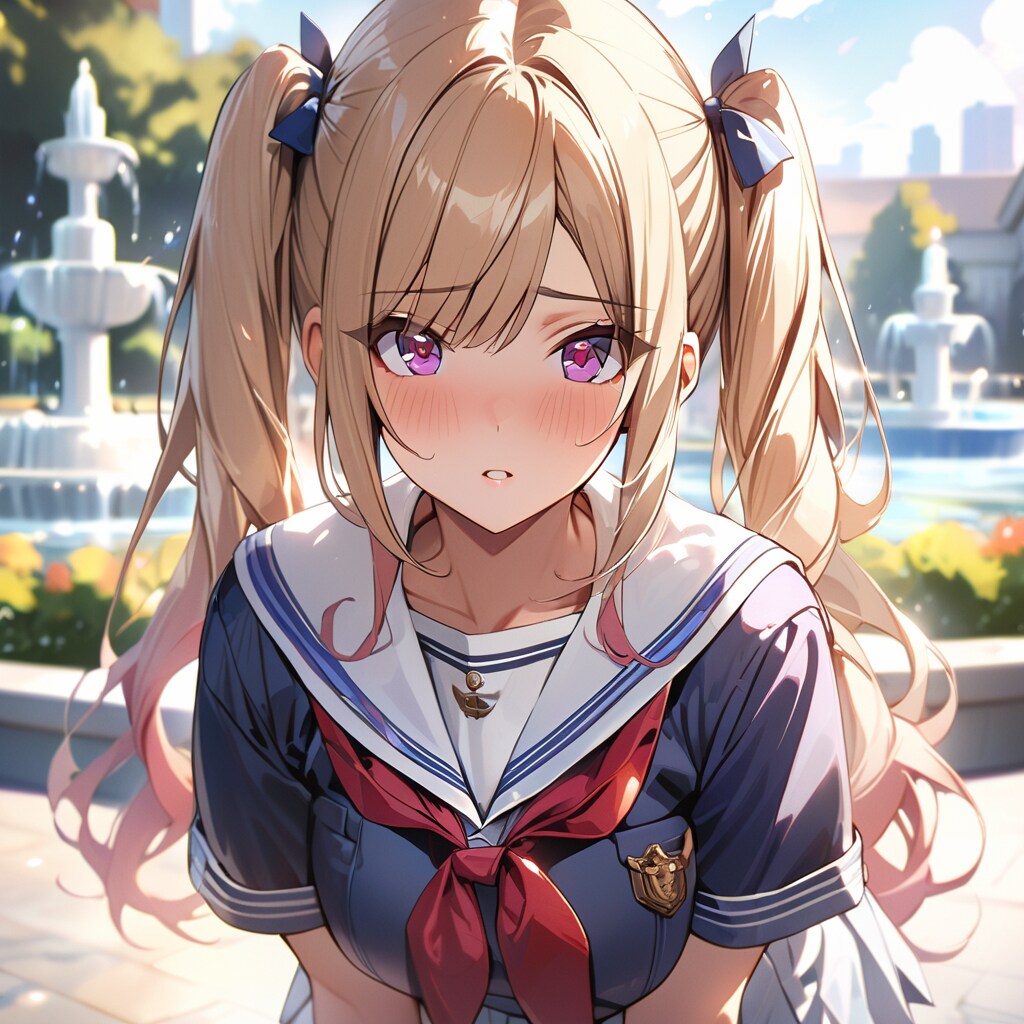 ポニーテールの結菜(ゆな)