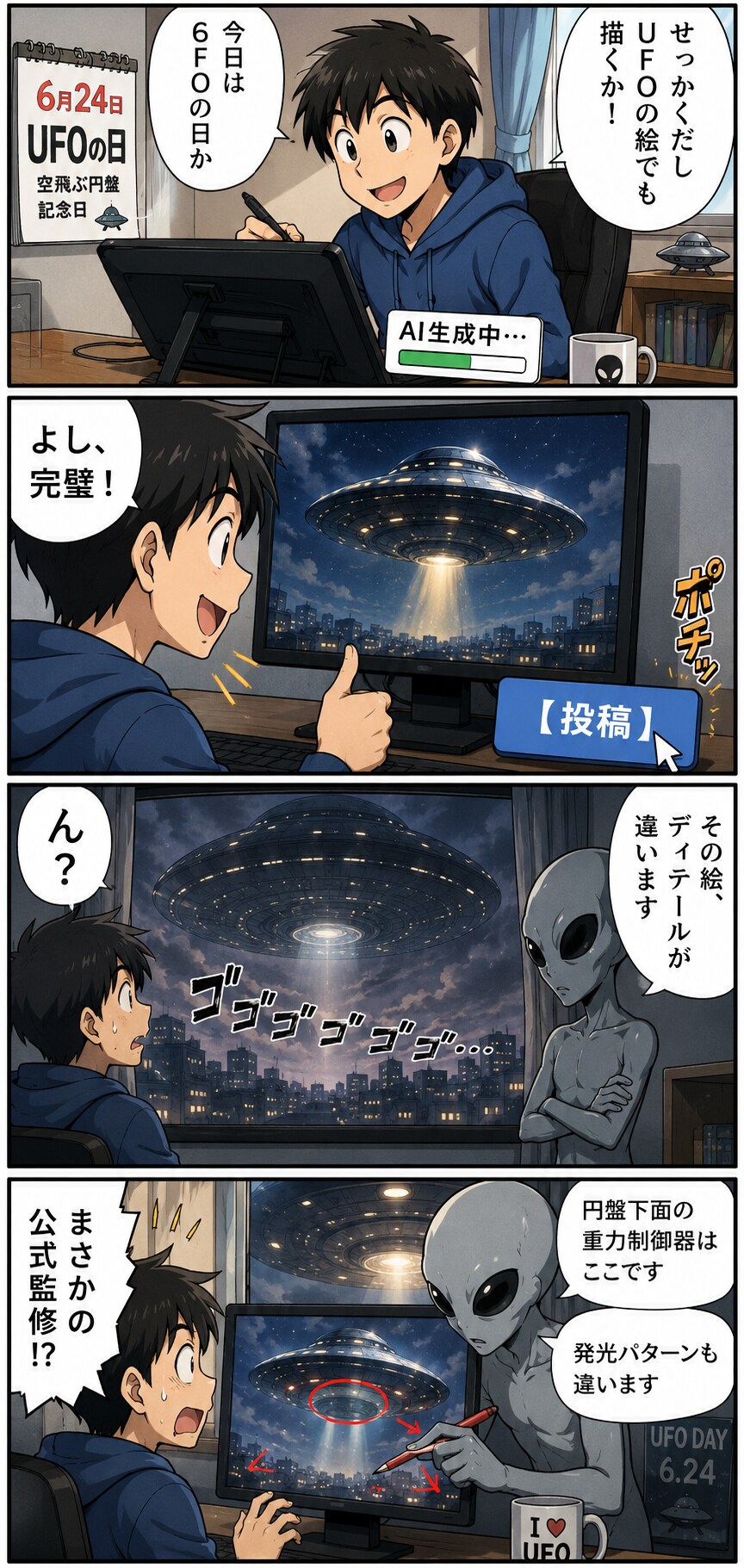 UFOの日・空飛ぶ円盤記念日