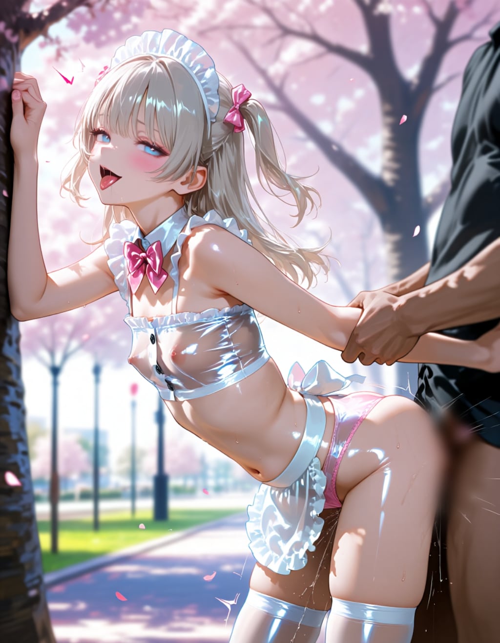 ご主人様こんなところで…