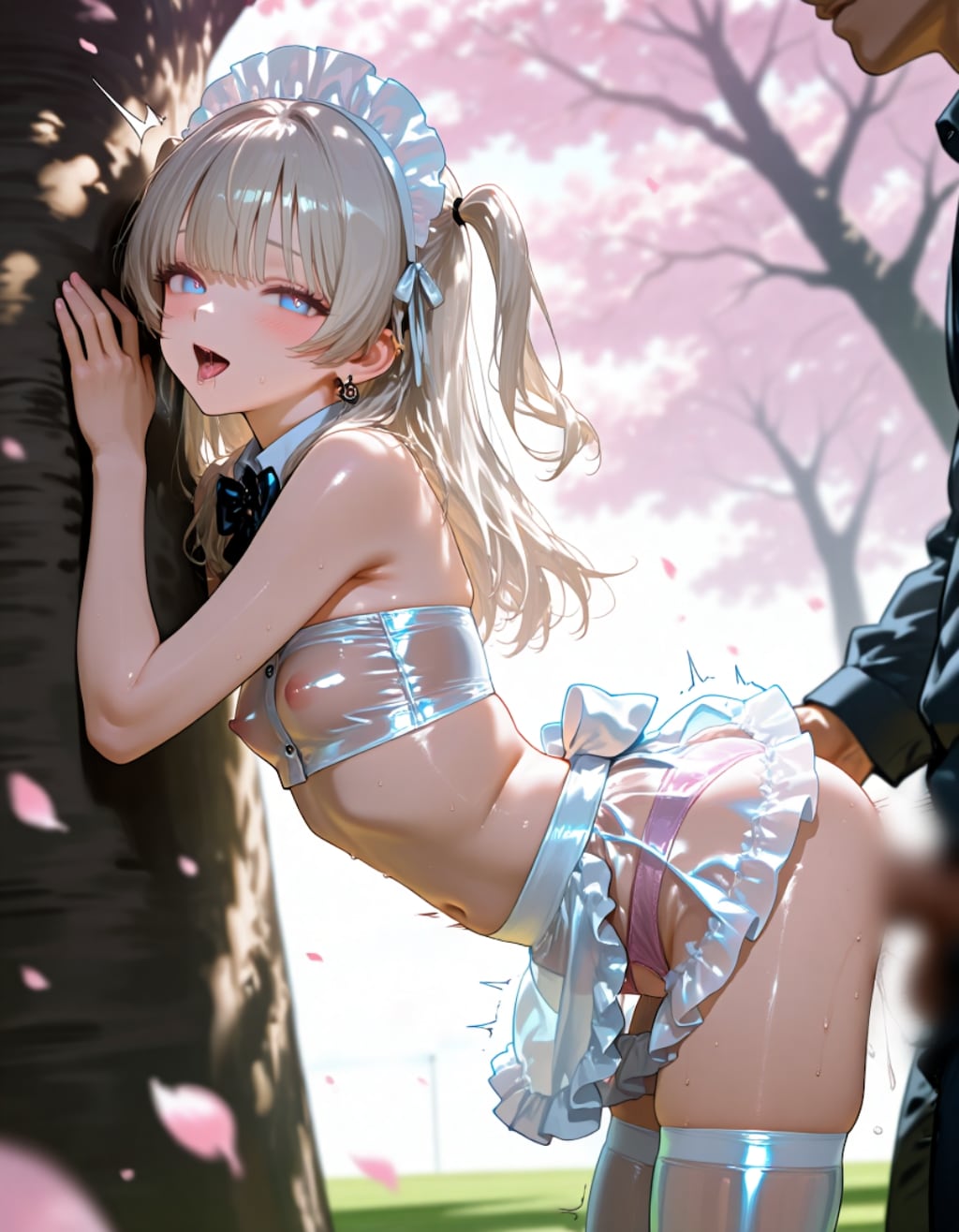ご主人様こんなところで…