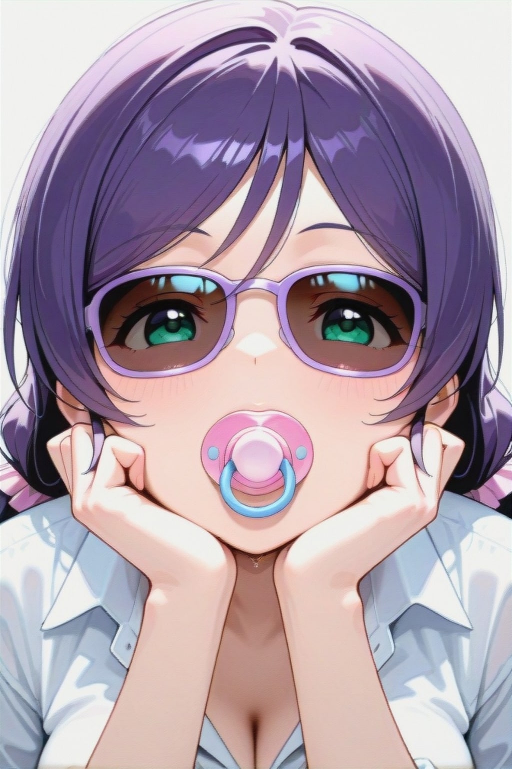 おしゃぶりサングラスの希