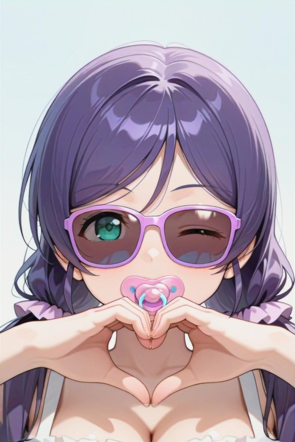 おしゃぶりサングラスの希