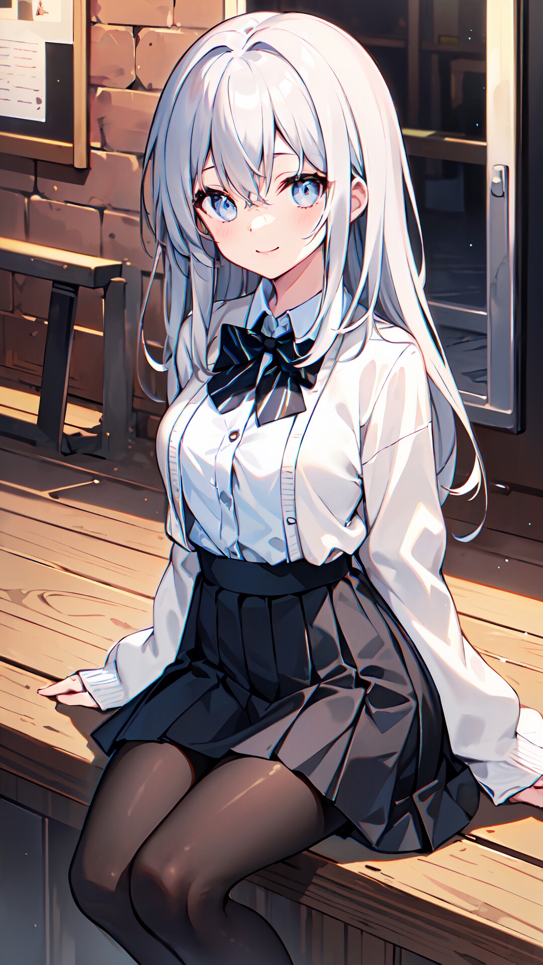 白い女の子