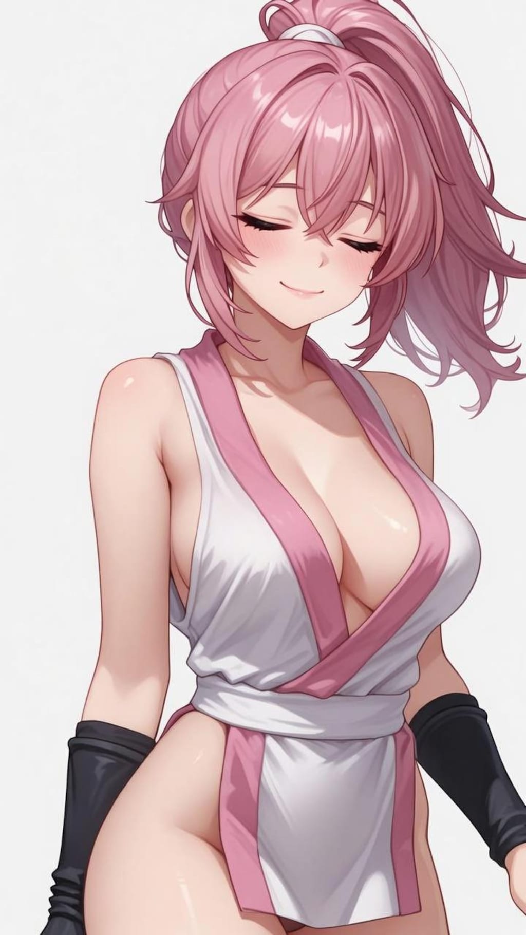 セクシーな忍者風の女の子