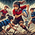 🏉泥まみれの女子ラグビー 117 5枚目