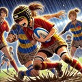 🏉泥まみれの女子ラグビー 117 2枚目