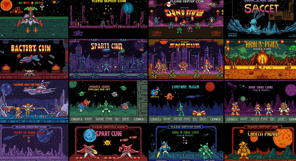 レトロゲーム画面