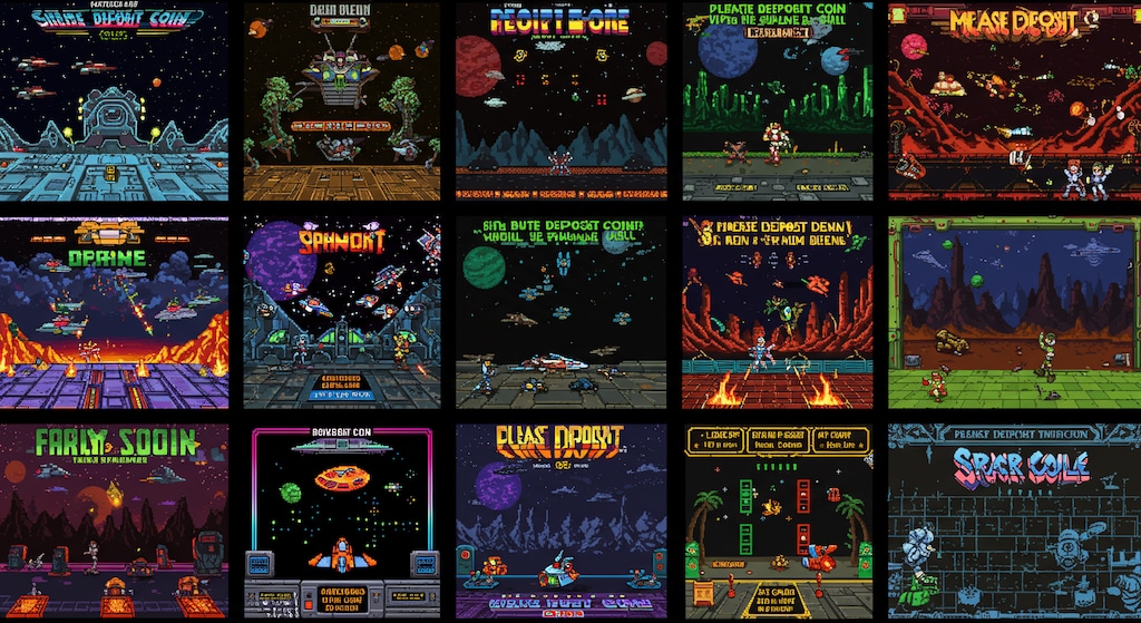 レトロゲーム画面