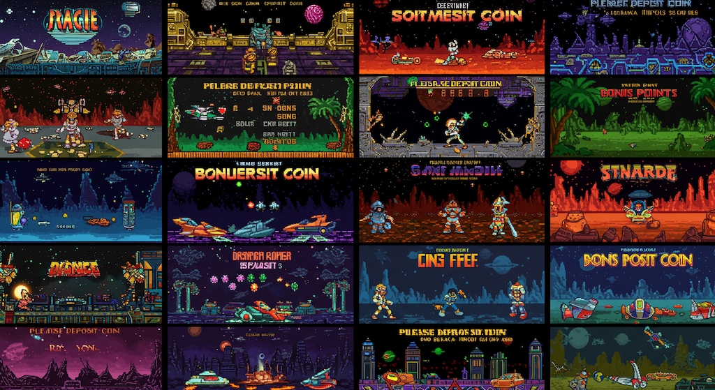 レトロゲーム画面