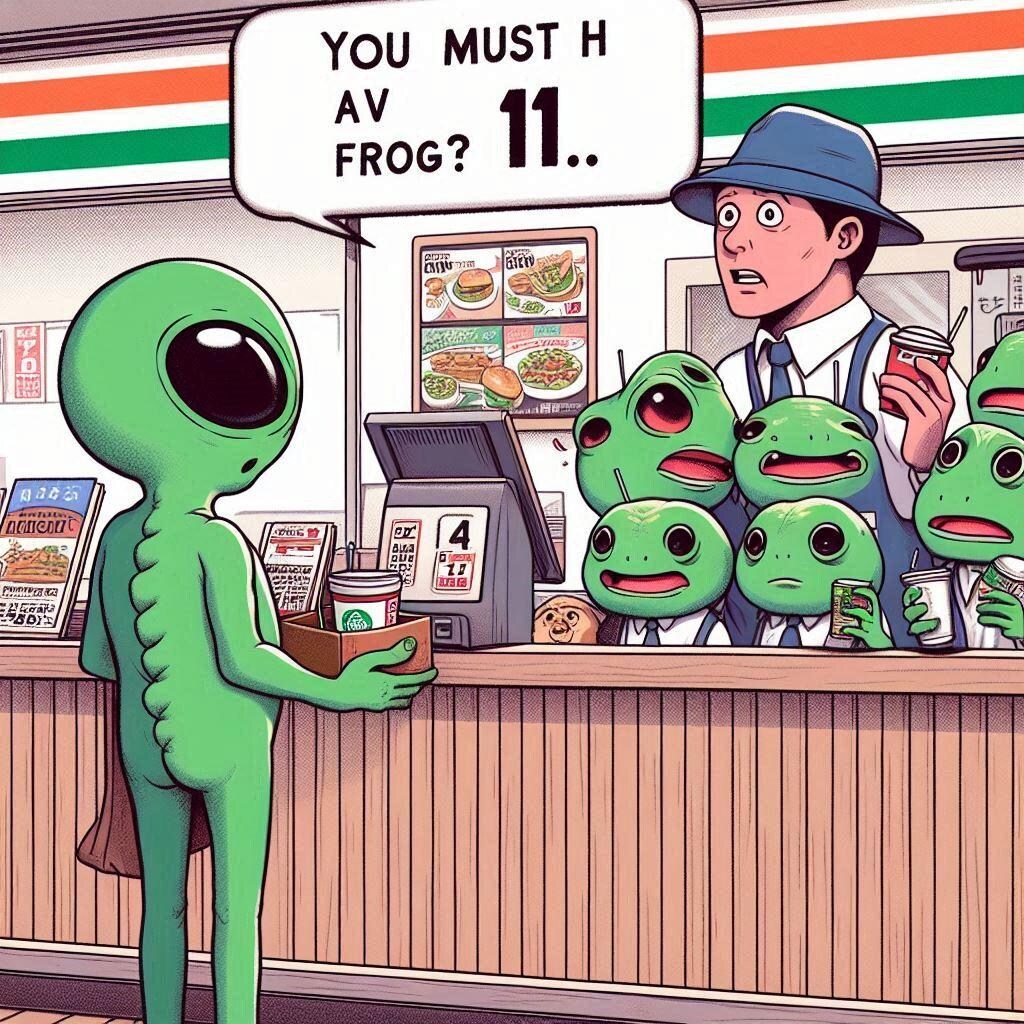 今日のファミチキください(くにへ　かえるんだな94)