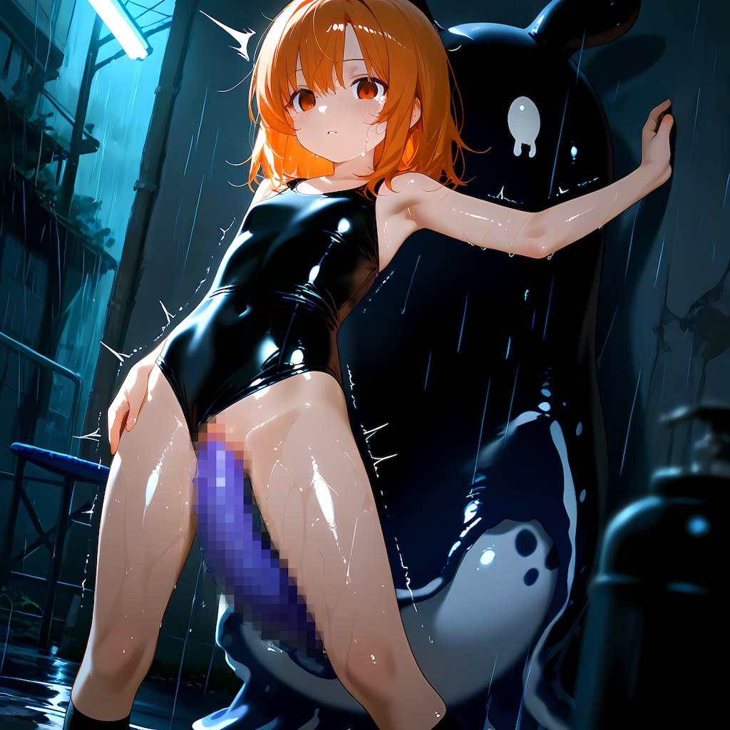 女の子達がウミウシ系モンスター達に・・・