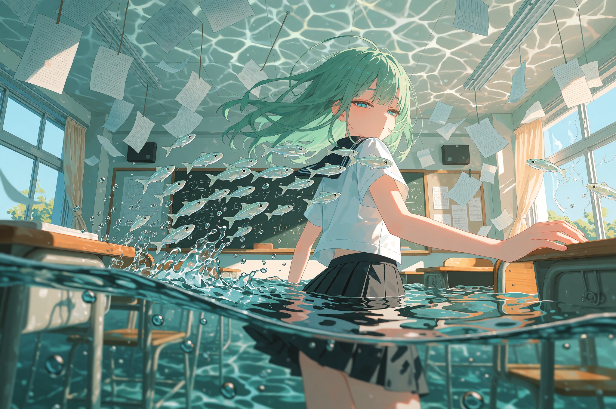 教室水槽