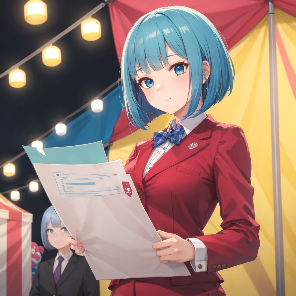 ピエロと交渉する社会人