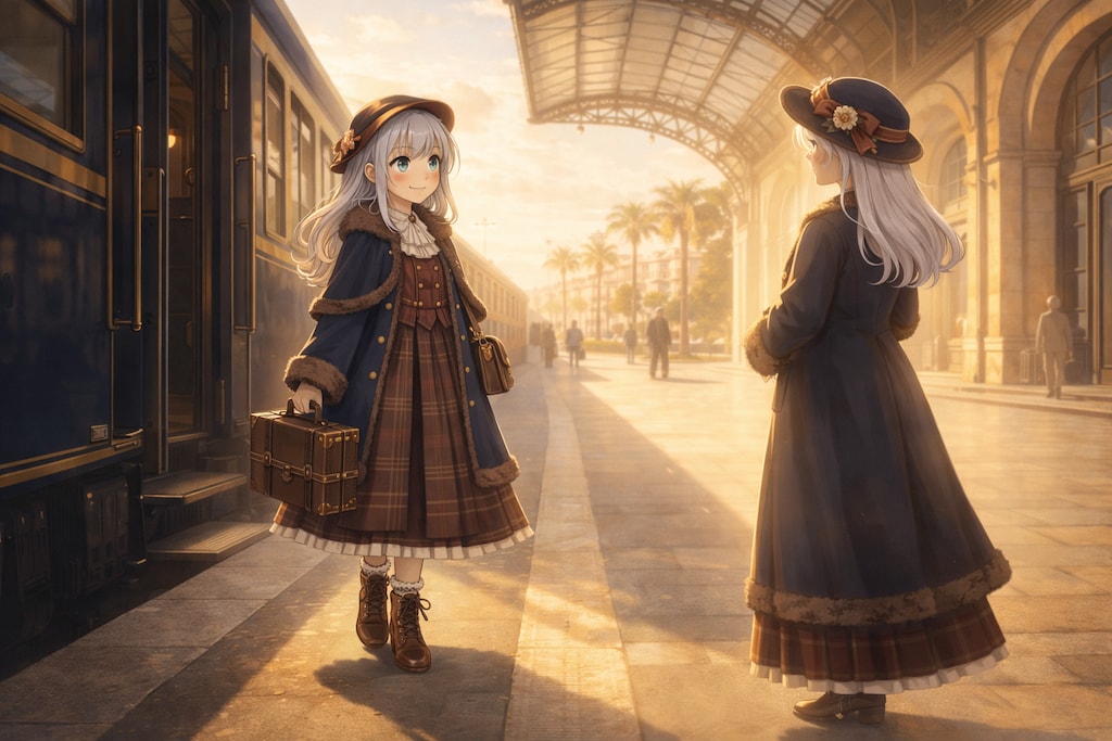 終着駅の昼― ニース、再会の一歩手前