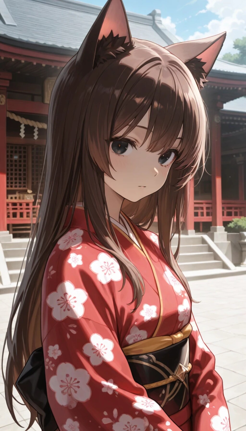 虎鼠神社ケモ耳