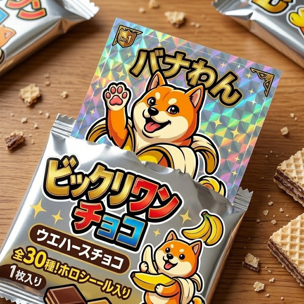 ビックリわんチョコ新発売？
