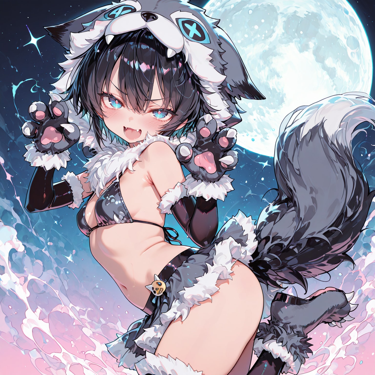 夜は狼になっちゃうぞ