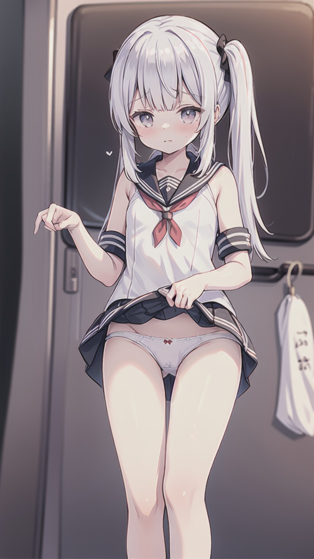 スカート、みぢかすぎだよぉ。。