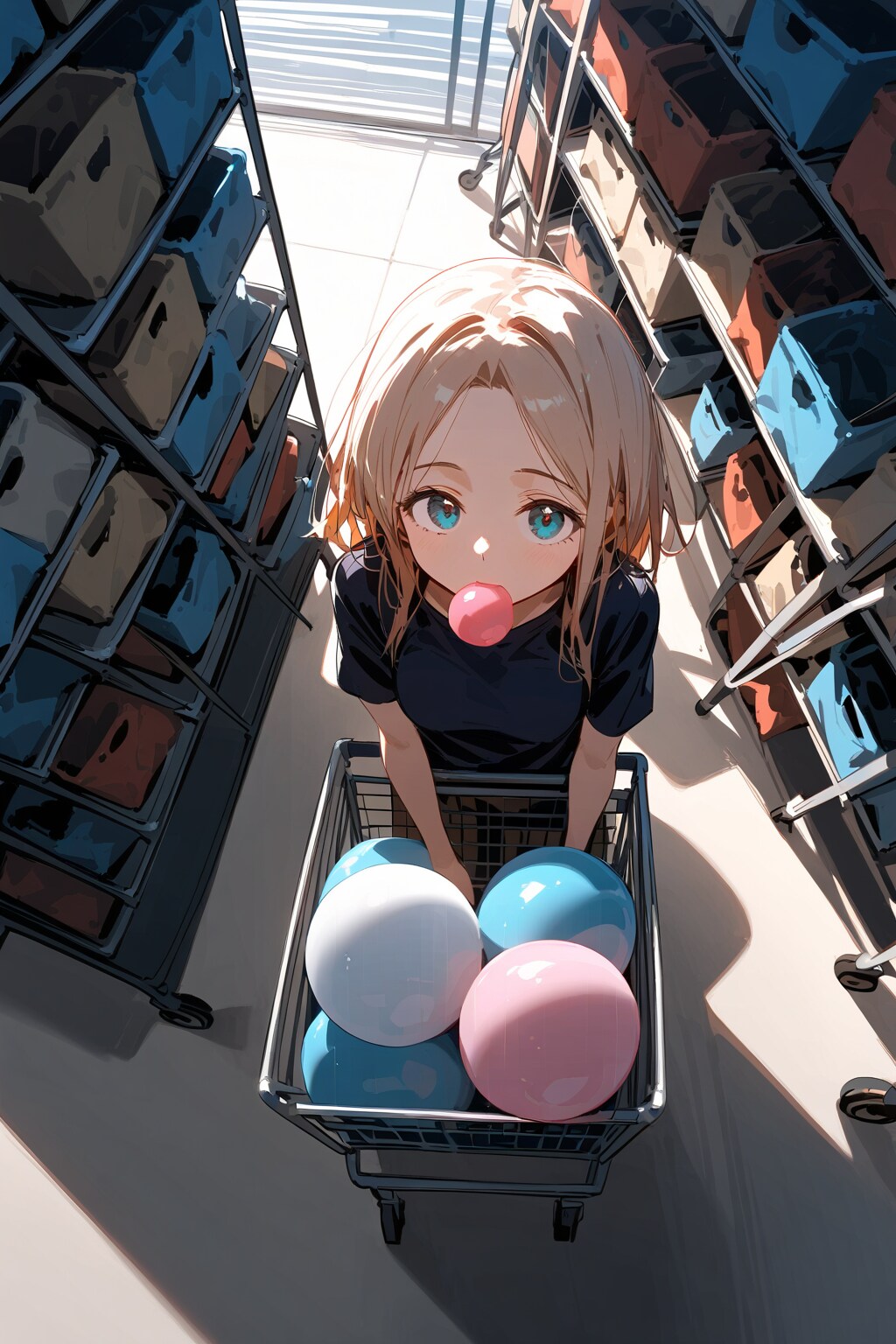 今日のがらんどう | の人気AIイラスト・グラビア