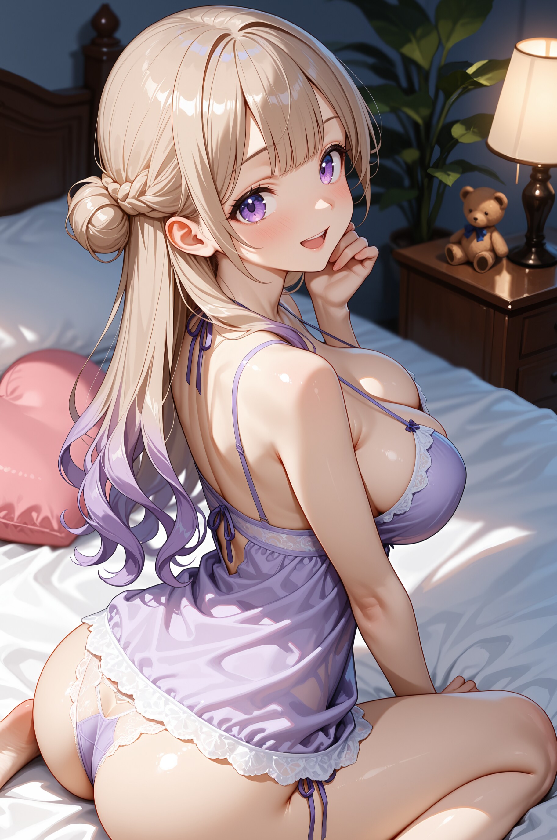 一緒に寝てくれますか♡？