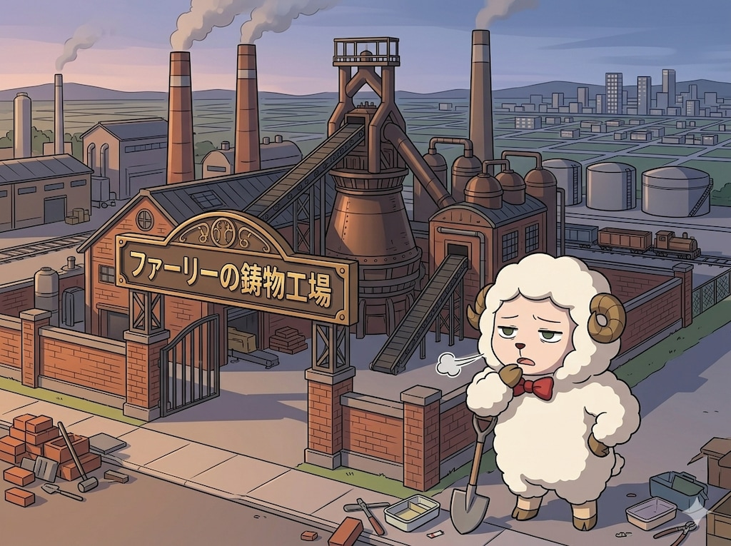 モグラたたきの時間（ファーリーのいもの工場）🏭