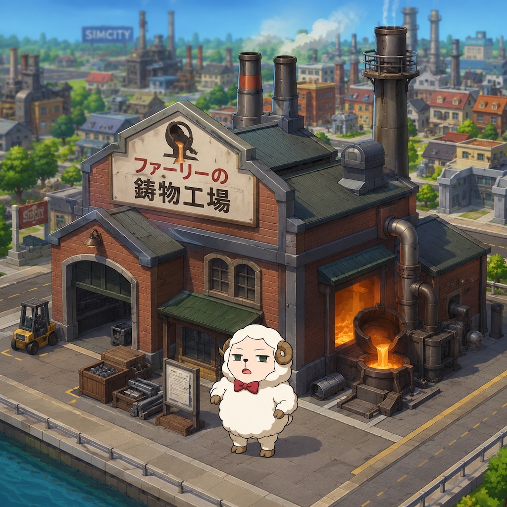 モグラたたきの時間（ファーリーのいもの工場）🏭