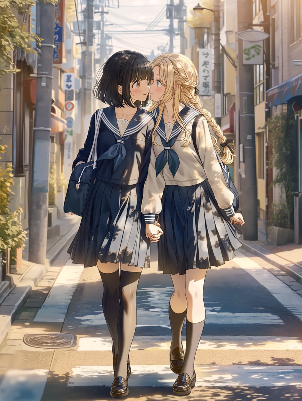 キスしたい二人のJK59